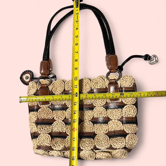 Brighton tan and brown woven - Picture 2 of 4